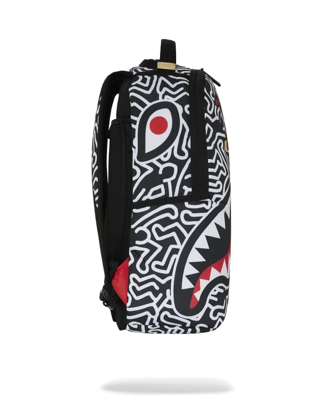 RUCSAK KEITH HARING SKATER SHARK DLXSR Rucsacuri
