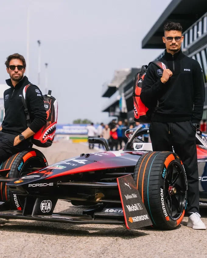 RUCSAK LED FORMULA-E PORSCHE