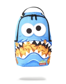RUCSAK MINI COOKIE MONSTER SHARK RUCSAC