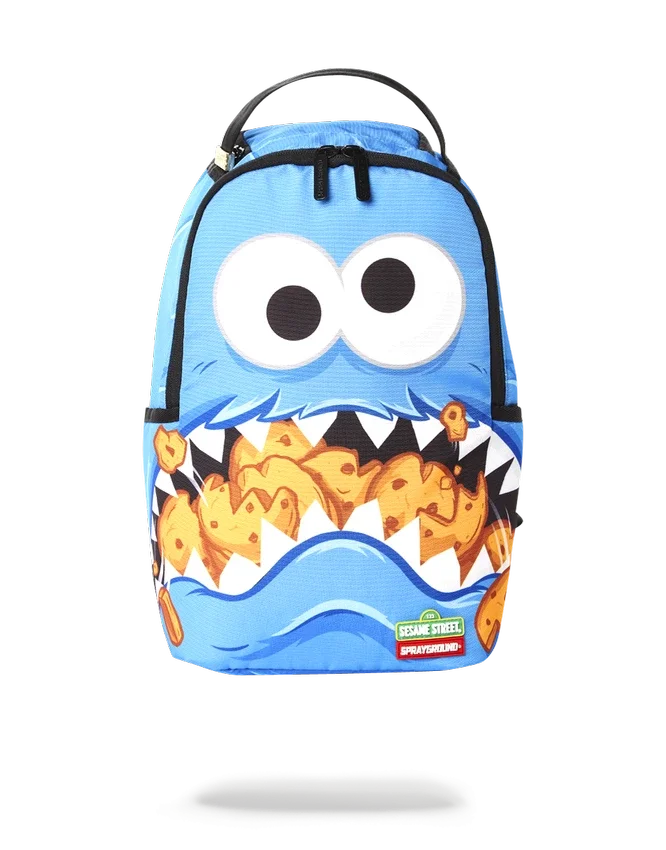 RUCSAK MINI COOKIE MONSTER SHARK RUCSAC