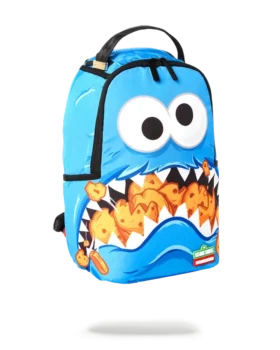 RUCSAK MINI COOKIE MONSTER SHARK RUCSAC