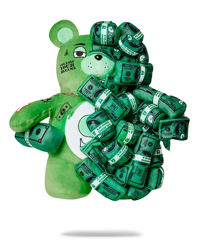 RUCSAK MONEYBEAR ZILLIONS TEDDYBEAR