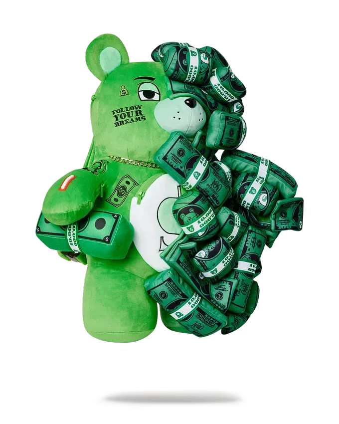 RUCSAK MONEYBEAR ZILLIONS TEDDYBEAR