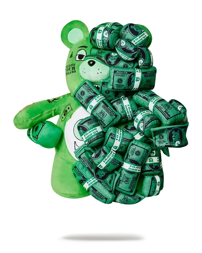 RUCSAK MONEYBEAR ZILLIONS TEDDYBEAR