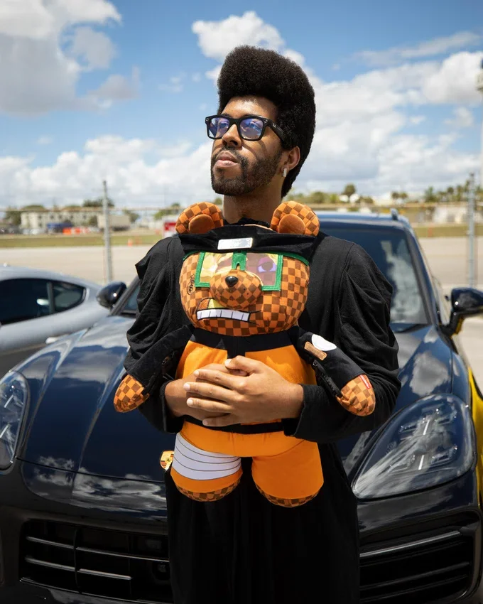 RUCSAK NARUTO MONEYBEAR TEDDYBEAR