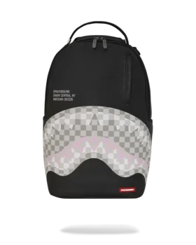 RUCSAK SHARK CENTRAL CREAM BLACK CHECK Rucsacuri
