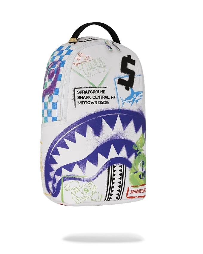 RUCSAK SHARK CENTRAL CUT OUT FOR GREATNESS DLXSV