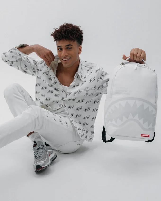RUCSAK SHARK CENTRAL WHT/WHT (DLXV)