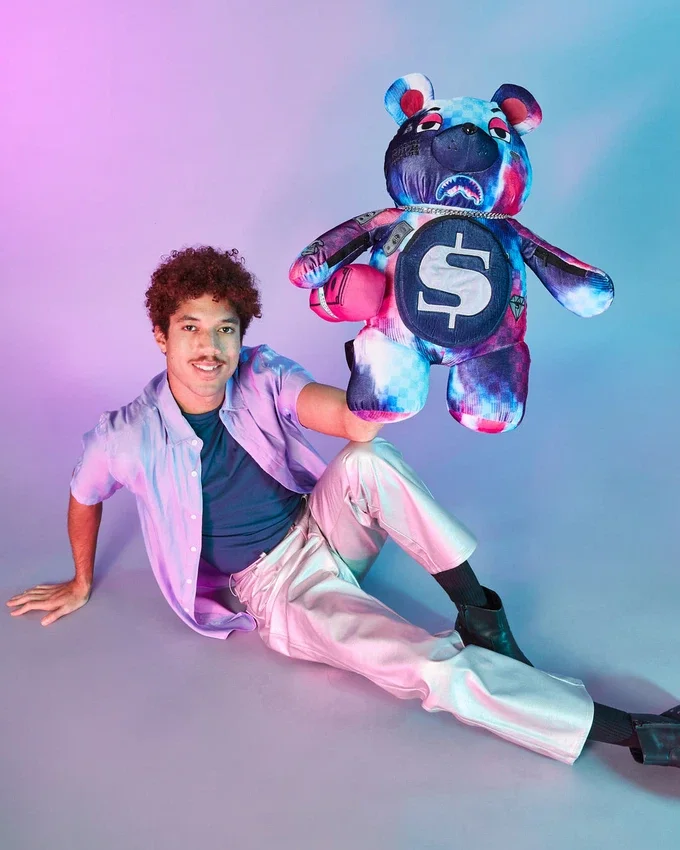 RUCSAK SHARKCLUB ELECTRONICA MONEYBEAR TEDDYBEAR