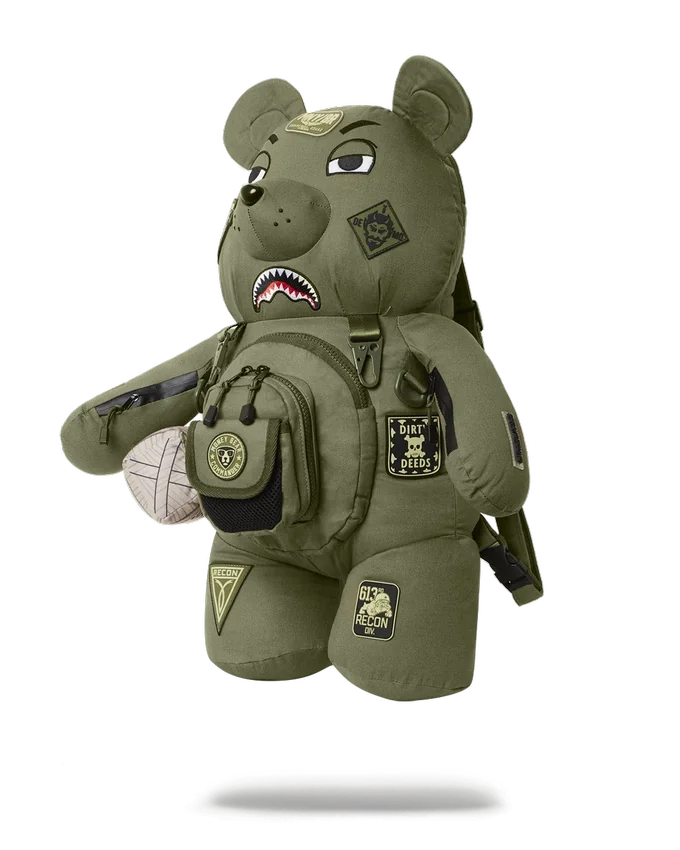 RUCSAK SPECIAL OPS FULL THROTTLE MONEYBEAR TEDDYBEAR Rucsacuri