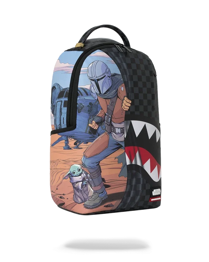 RUCSAK STAR WARS MANDO GROGU „GET TO THE SHIP”