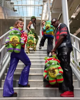 RUCSAK TMNT MICHAELANGELO MONEYBEAR