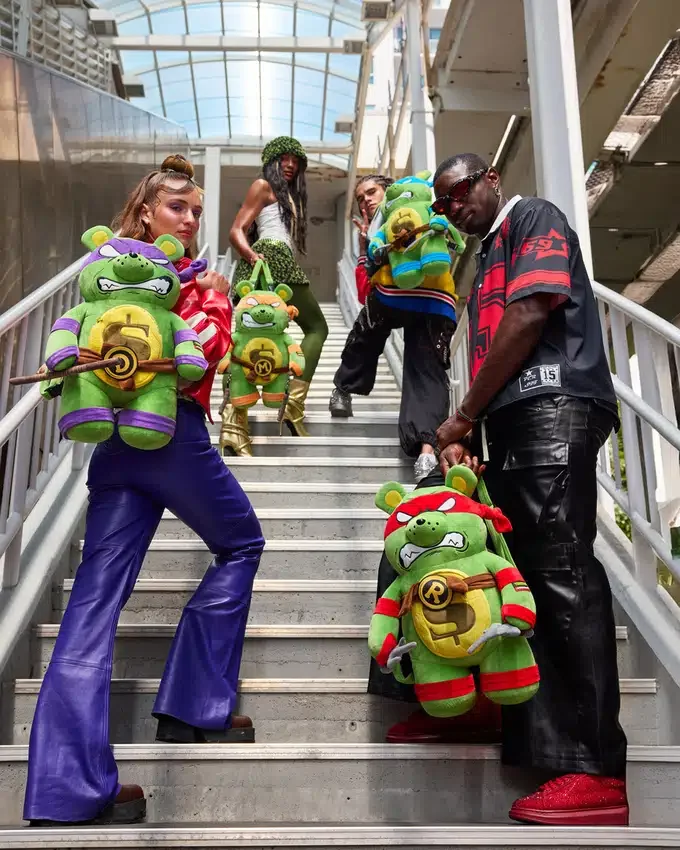 RUCSAK TMNT MICHAELANGELO MONEYBEAR