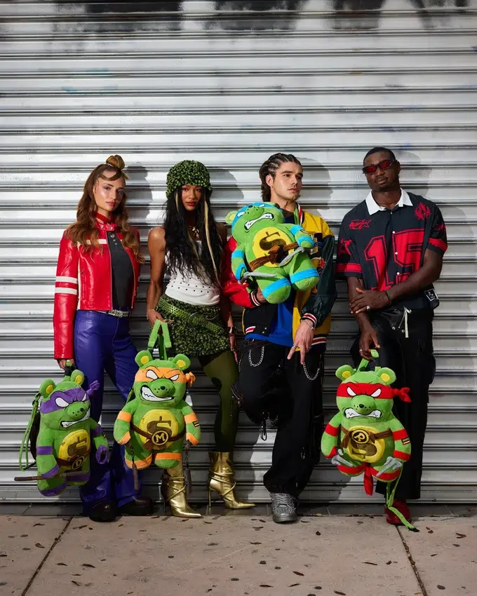 RUCSAK TMNT MICHAELANGELO MONEYBEAR