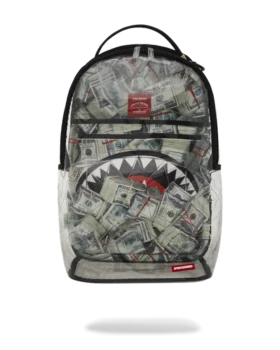 RUCSAK TRANSPARENT - MONEY CHOMP