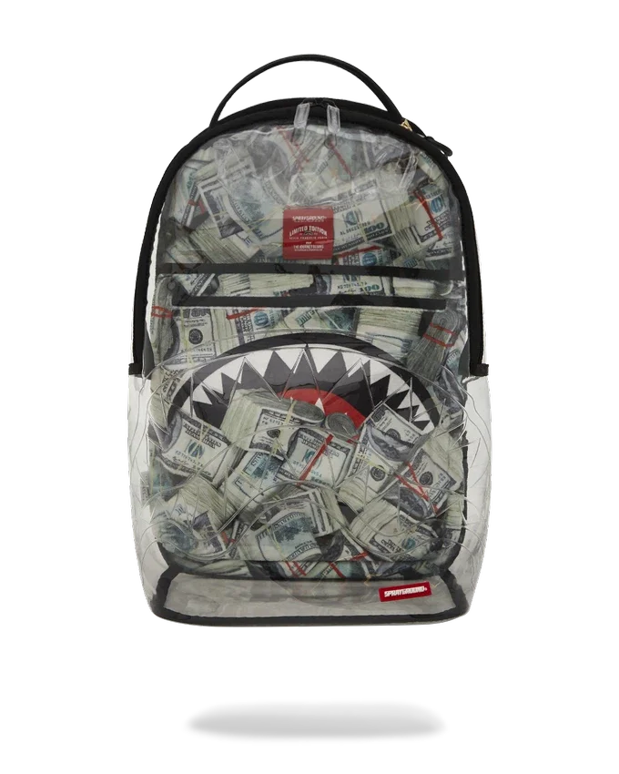 RUCSAK TRANSPARENT - MONEY CHOMP