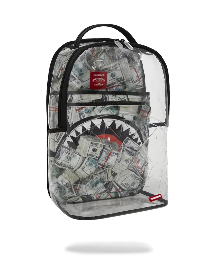 RUCSAK TRANSPARENT - MONEY CHOMP