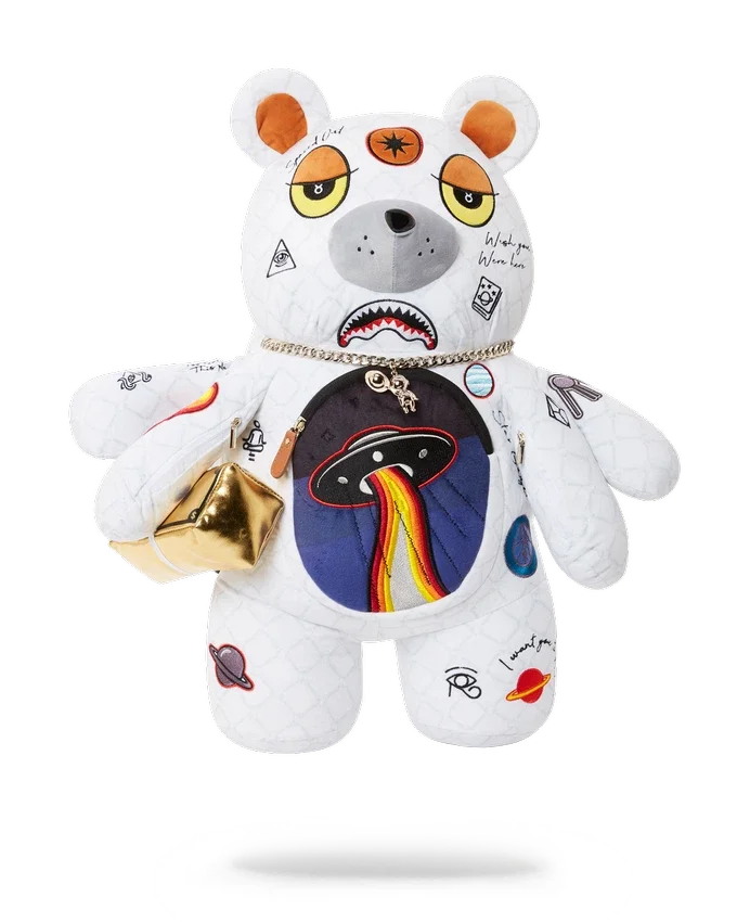 RUCSAK UFO SPACED OUT MONEYBEAR TEDDYBEAR Rucsacuri