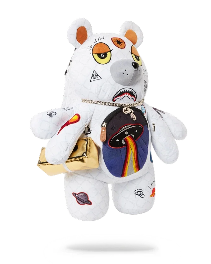 RUCSAK UFO SPACED OUT MONEYBEAR TEDDYBEAR Rucsacuri
