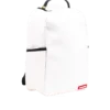 RUCSAKUL ALB SPRAYGROUND DIY (PIELE VEGANĂ ȘI CĂPTUȘEALĂ INTERIOARĂ PENTRU BANI) ȘI MARKERE INCLUSE