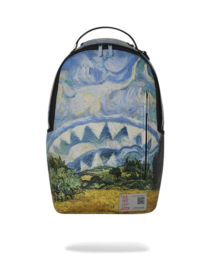 RUCSAKUL MET VAN GOGH „CÂMP DE GRÂU CU CIPRESI”