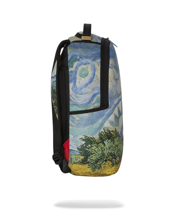 RUCSAKUL MET VAN GOGH „CÂMP DE GRÂU CU CIPRESI”