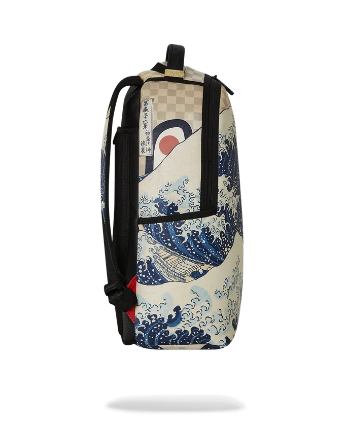 RUCSAUL MET HOKUSAI GREAT WAVE Rucsacuri