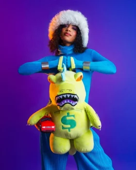 RUGRATS REPTAR GROWL Rucsac din pluş