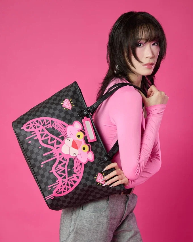 Sacoșa de mână PINK PANTHER DIAMOND SHARK