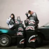 SHARKS IN PARIS HYPER PUFF Savvy Genți Crossbody