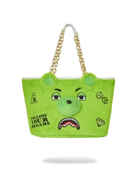 Sacoșa PLUSH MONEYBEAR (VERDE)