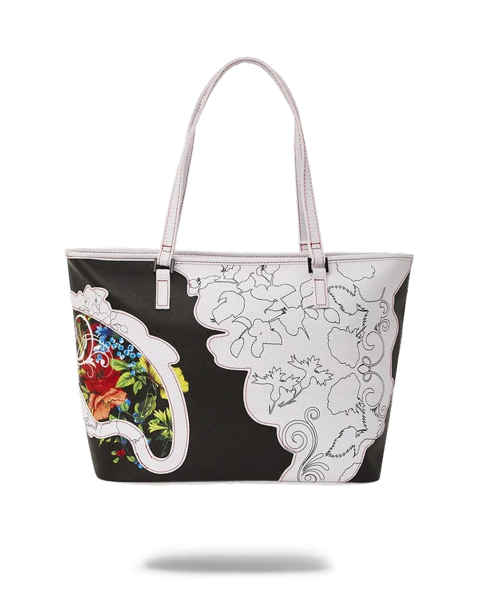 Sacoșa TOTE „THE FLORAL CUT”