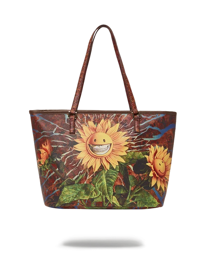 Sacoșe de geantă SUNFLOWER GRIN ÎN COLABORARE CU RON ENGLISH
