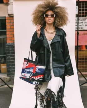 SACOȘE DE MÂNĂ „THE STRAND” DE LA LONDON FASHION WEEK