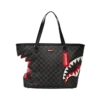 Sacoșe TOTE SHARK BITE SHARKS IN PARIS, GRI