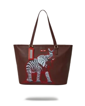 Sacoșe TOTE ZEBRA ELEPHANT RON ENGLISH COLLAB
