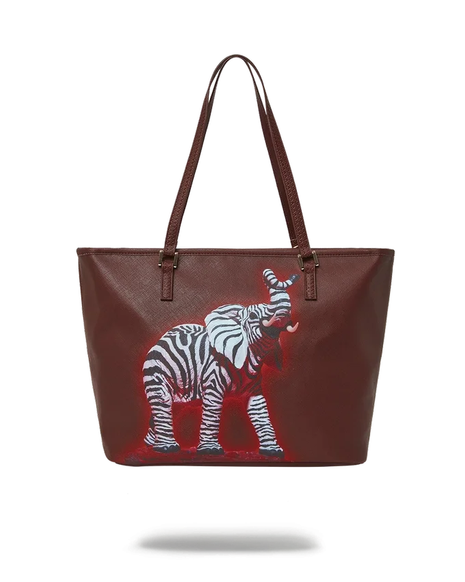 Sacoșe TOTE ZEBRA ELEPHANT RON ENGLISH COLLAB