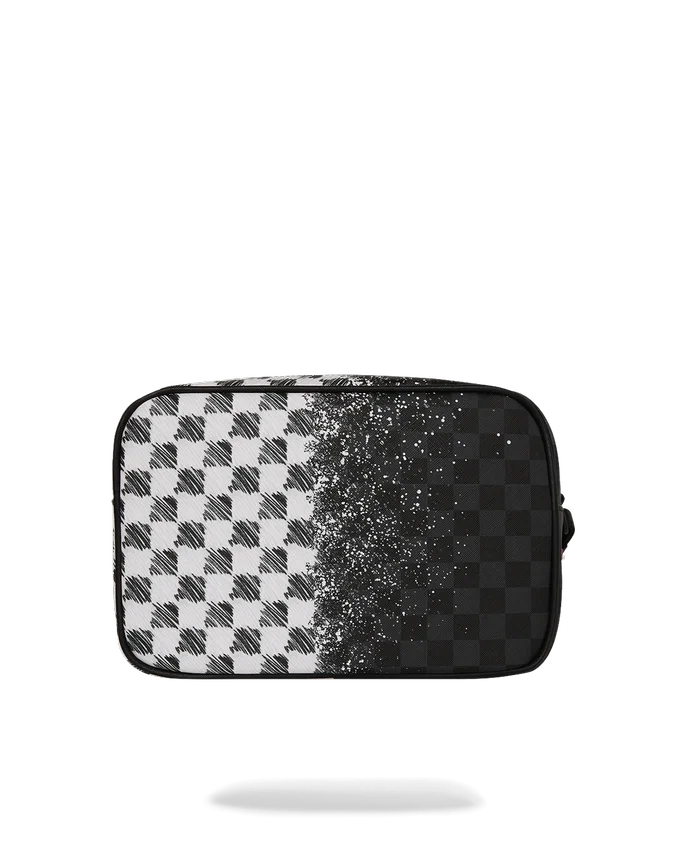 SCRIBBLE DRIBBLE CHECK – Genți De Cosmetice
