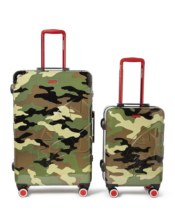 SET DE BAGAJ JUNGLE PARIS 2 PC (BAGAJ DE MÂNĂ ȘI BAGAJ DE CALĂ)
