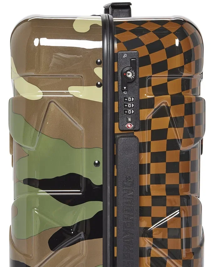 SET DE BAGAJ JUNGLE PARIS 2 PC (BAGAJ DE MÂNĂ ȘI BAGAJ DE CALĂ)