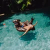 SHARK STASH - Colace Gonflabil pentru petreceri la piscină
