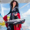 SHARKFINITY STEALTH PILOT GENȚĂ DE VOIAJ ÎN FORMĂ DE RECHIN