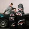 SHARKS IN PARIS – Mini Genți De Voiaj „HYPER PUFF”