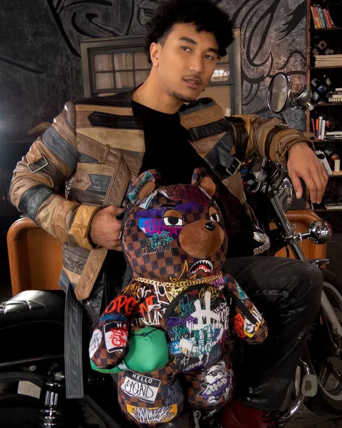 SHARKS IN PARIS Rucsacuri RIZZ MONEYBEAR TEDDYBEAR