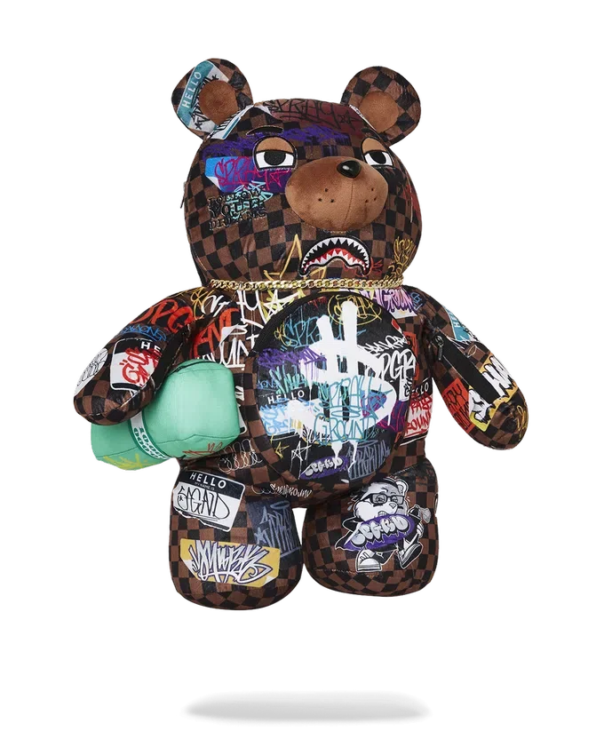 SHARKS IN PARIS Rucsacuri RIZZ MONEYBEAR TEDDYBEAR