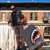 SPRAYGATTI REVV SHARKNAUTICS Bagaje de calatorie cu carcasă rigidă de dimensiune normală