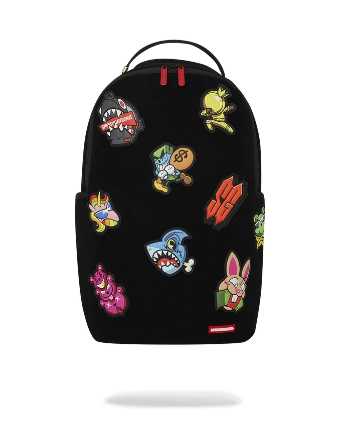 STUCK ON YA – RUCSACURI CU PATCH-URI VELCRO