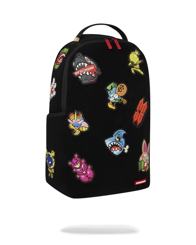 STUCK ON YA – RUCSACURI CU PATCH-URI VELCRO