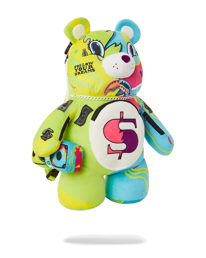 SUPER WEIRD MONEYBEAR RUCSAC CU URSULEȚ DE PLUȘ