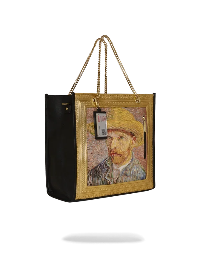 THE MET VAN GOGH FRAMED SELF-PORTRAIT Sacoșe